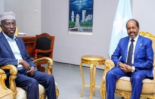 A meeting between President Hassan Sheikh and former President Sheikh Sharif ended in no result