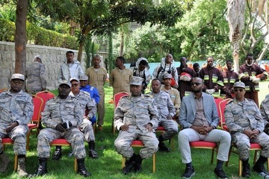 Cutubyo Ciidanka Badda ah oo Ethiopia Tababar u Soo Xirtay iyadoon Bad Laheyn.