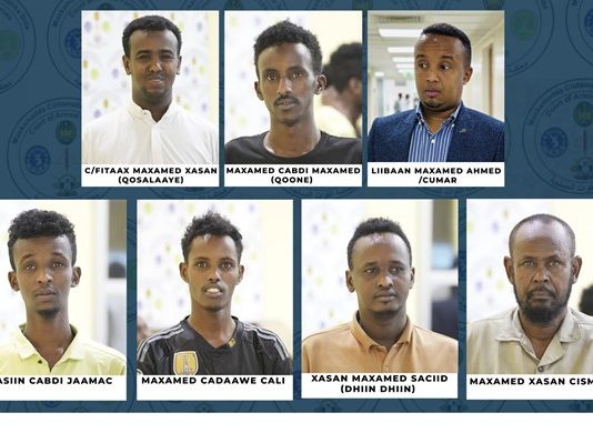 The commander of Heliwaa Abdifitax Kosalaye was sentenced to death by shooting by the Armed Forces Court.