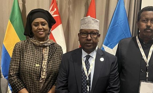 Wasiirka Arrimaha Debedda Axmed Macalin Fiqi oo Sheegay in ay Murashaxa Midowga Africa ee Soomaaliya ay 30 Dal Taageereen.