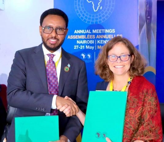 Soomaaliya oo Bankiga Horumarinta Africa ugu Deeqay Lacag Dhan 18 million Dollar.