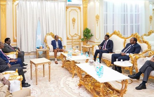 Markii Ugu Horeysay oo Hoggaanka SSC-Khaatumo uu Shirka Wadatashiga Qaranka Warbixin Siiyey.