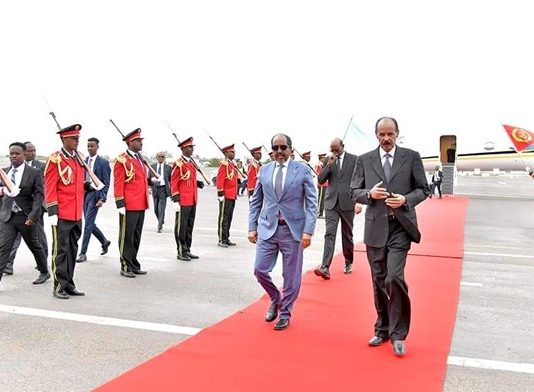 Safar Dalka Eritrea oo Madaxweyne Xasan Sheekh Maanta Dalka Uga Dhoofay.