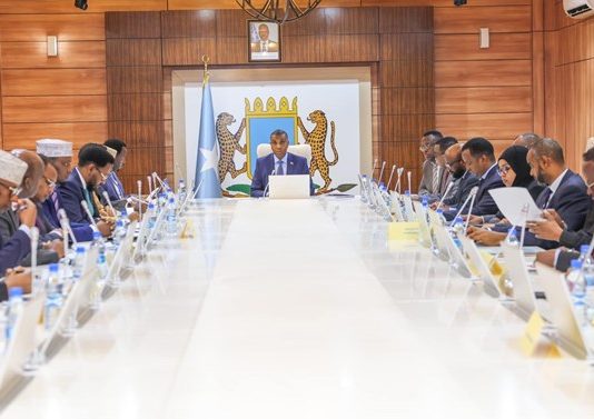 Golaha Xukuumadda Federalka oo Ansixiyey Gudiga Madaxabanaan ee Doorashooyinka Qaranka iyo Soohdimaha Soomaaliya.