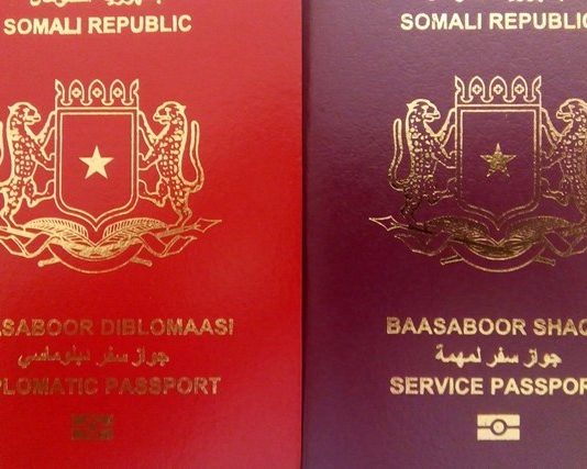 Dawladda Turkiga oo Fiisaha Baasaborka Shaqaalaha Rayidka ah ama “Service Passport”.