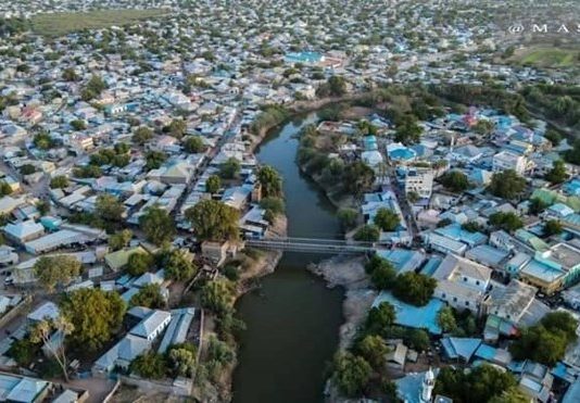 Degmada Beledweyne ee Xarunta Gobolka Hiiraan oo Xaafado kamid ah Sameysteen Ciidamo Amni U Gaar ah.