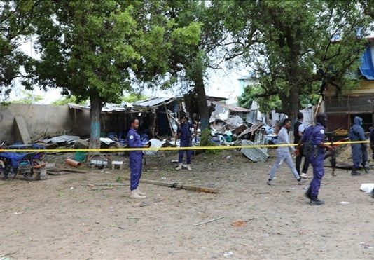 More news from an explosion that caused damage in Buulo-burte district of Hiran region.