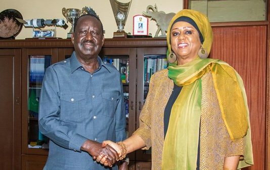 Wasiir Hore Xildhiban Fowsiya Yuusuf Xaaji Aadan oo Ka Hartay Tartankii Kuriga Hoggaanka Golaha Midowga Africa.