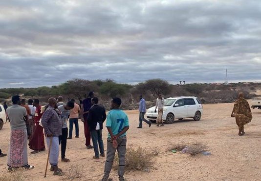 A mosque in Wardheer in the Somali regional government where six young people were killed.