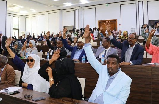 The People’s Assembly of the Federal Parliament of Somalia has approved two bills.