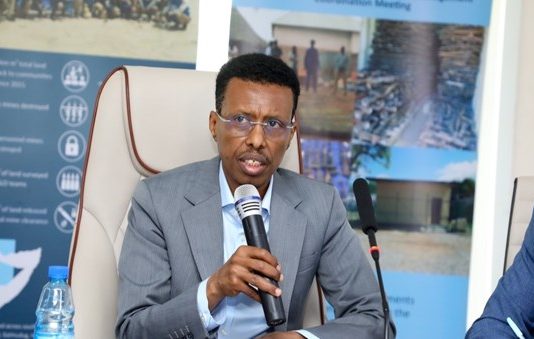 Somalia denies that troops from Egypt have arrived in the country.