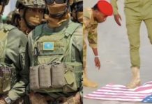 Wasaaradda Gaashaandhiga Soomaaliya oo Sheegtay in La Xir Xiray Askar la Sheegay in ay Calanka Mareykanka ku Dul Istaageen.