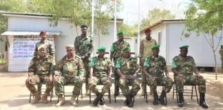 Security in Middle Shabelle is being ensured by the Somali National Army and AUSSOM forces.
