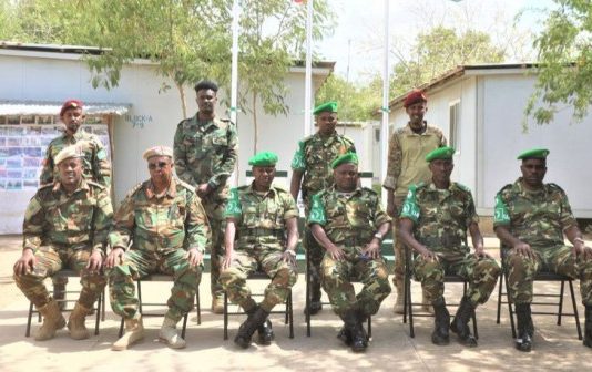 Amniga Shabeelaha Dhexe oo ay iska Kaashanayaan Ciidamada Xoogga Dalka iyo Kuwa AUSSOM.