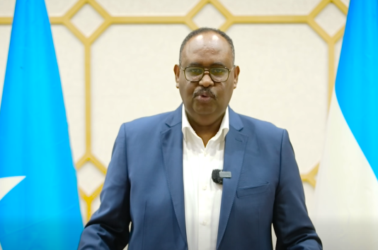 Puntland Leader Said Deni Says No Tax Increase at Bosaso Port.
