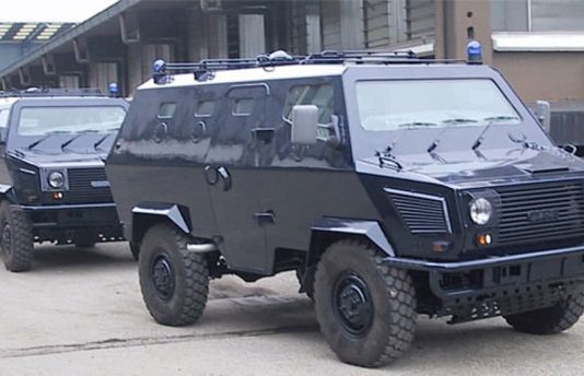 Italy says it will provide Somalia with six armored vehicles for use by the country’s Carabinieri.