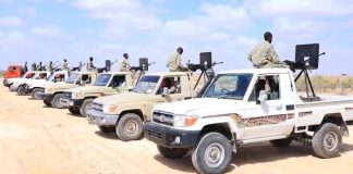 Ciidamo Ka Tirsan Kuwa Dawladda Federalka oo Isaga Baxay Gobolka Mudug una Dhaqaaqay Dhinaca Gobolka Galguduud.
