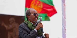 Madaxweyne Xasan Sheekh oo Sheegay in la Joogo Waqtigii ay Soomaaliya Amnigeeda Masuuliyadiisa Qaadi Lahayd.