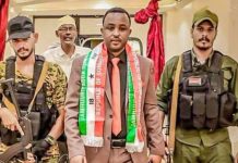 Wakiilkii Ganacsiga Somaliland oo Magaalada Sanca Laga Soo Musaafiriyey kadib Labo bilood ah Markuu Soo Qaatay.