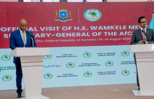 The implementation of the African Free Trade Area, which Somalia is expected to join.