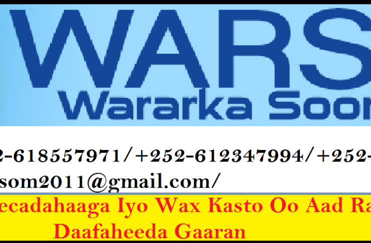 Warar iyo Warbixino Isa Soo Taraya oo Tilmaamaya ”Xalka” Wada Hadalada u Dhexeeye Dawladda iyo Mucaaradka hadii ay Natiijo La’aan ku Dhamaadaan.