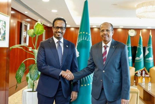 The African Union congratulated the Federal Government of Somalia on the African Free Trade Area (AFCFTA).