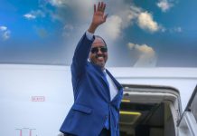 Madaxweynaha Federalka Soomaaliya Xasan Sheekh oo U Ambabaxay Safar Mareykanka ah Kana Qeyb Gelaya Kulanka Qaramada Midoobay.