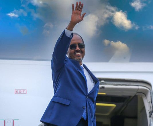The President of the Federal Republic of Somalia, Hassan Sheikh, has departed for the United States to attend a United Nations summit.