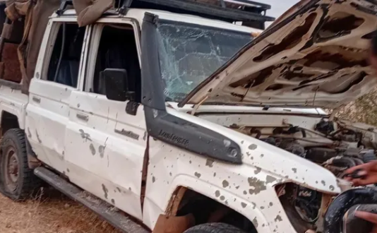 Dalka Kenya Taliyihii Booliska Xagardheere iyo Darawelkiisii oo Qarax Miino Ku Dhintay